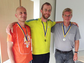 Peter Boevig (3), Christer Svensson (1) och Mikael Forsström (2).